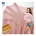 YX894 Plain Knit Korean Mesh Fabric Polyester Spandex Sheer Mesh Four-Way Stretch Fabric for Lining Base Shirt Clothing