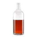 High-quality 500ml 700ml 750ml 1000ml Wine Brandy Tequila Glass Bottle for Liquor MegaBDM
