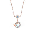 2023 New Style Popular Necklace Women Fine Jewelry Fashion Zirconia 925 Sterling Silver Chain Necklace Women for Girlfriend