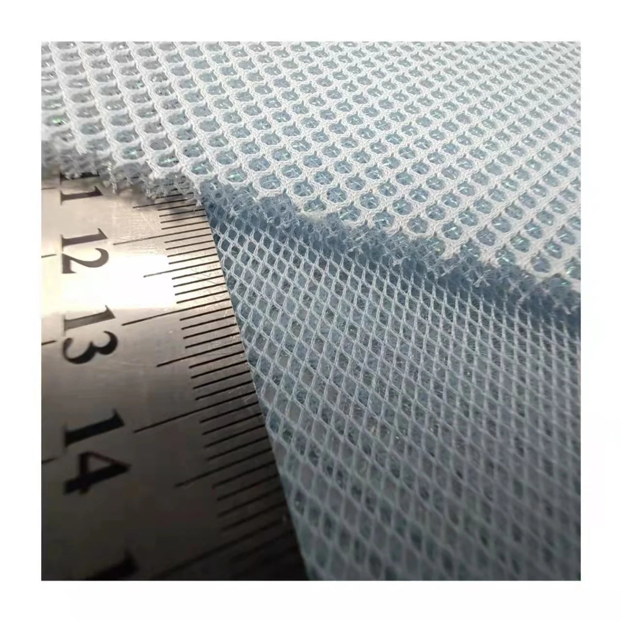 Custom 3D Air Mesh Fabric Space Polyester Sandwich Mesh Shoe Material for Sports Shoes Pointelle Upper Fabric
