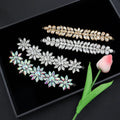 Rhinestone Sunflower Crystal Decoration Dress Clothing Diamond Chain Accessories