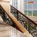 Custom Made Modern Steel Stair Railings for Villa Interiors Enhancing Beauty and Providing Strong Safe Support