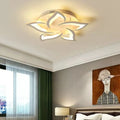 Simple Atmospheric Ceiling Lamp Modern Home Smart Led Three Color Bedroom Illumination  Light