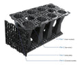 200L Underground Rainwater Modular Infiltration Tank  Soakaway Crate Attenuation Tank