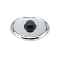 Tomatto CO130 Italian Quality 30cm Stainless Steel Polished Cookware Lids Black Bakelite Plastic Knobs Eco-Friendly Recyclable
