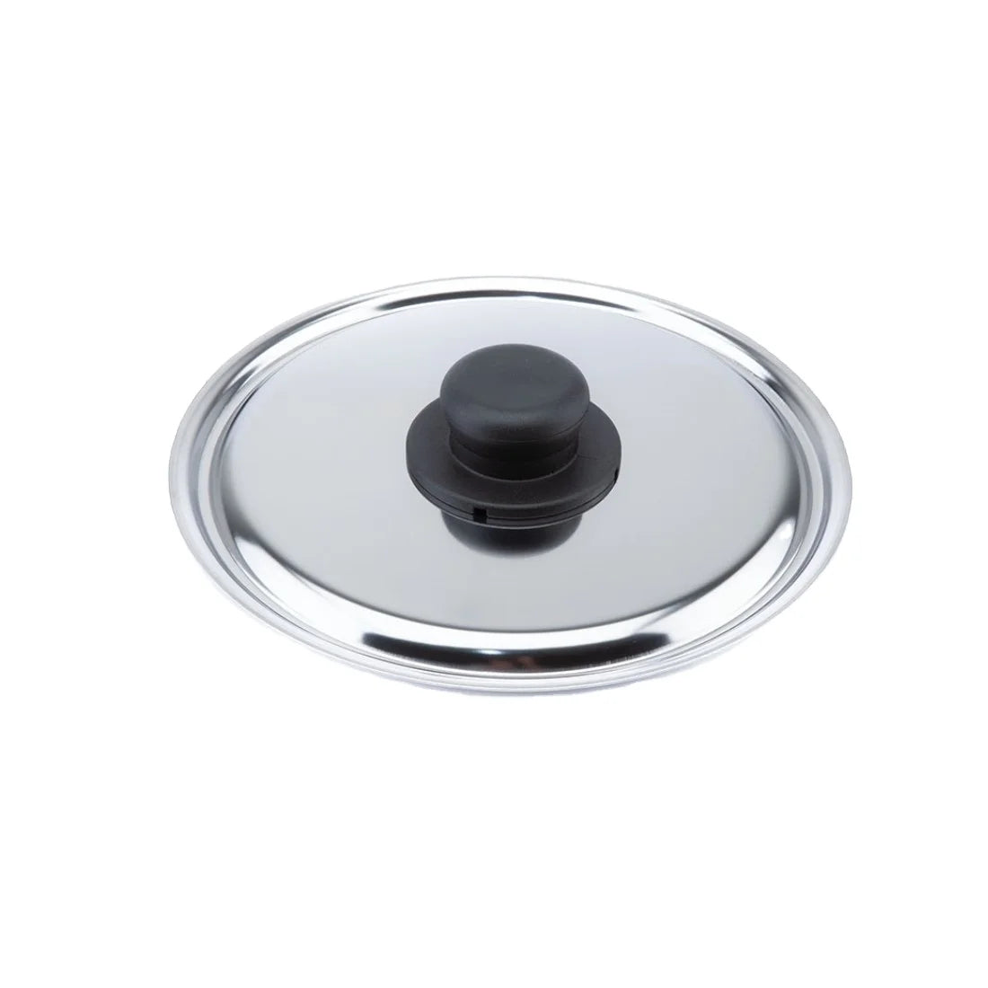 Tomatto CO130 Italian Quality 30cm Stainless Steel Polished Cookware Lids Black Bakelite Plastic Knobs Eco-Friendly Recyclable