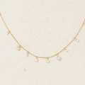 LOZRUNVE Custom Jewelry Delicate Silver 925 Cubic Zircon Charm Necklace Choker Women