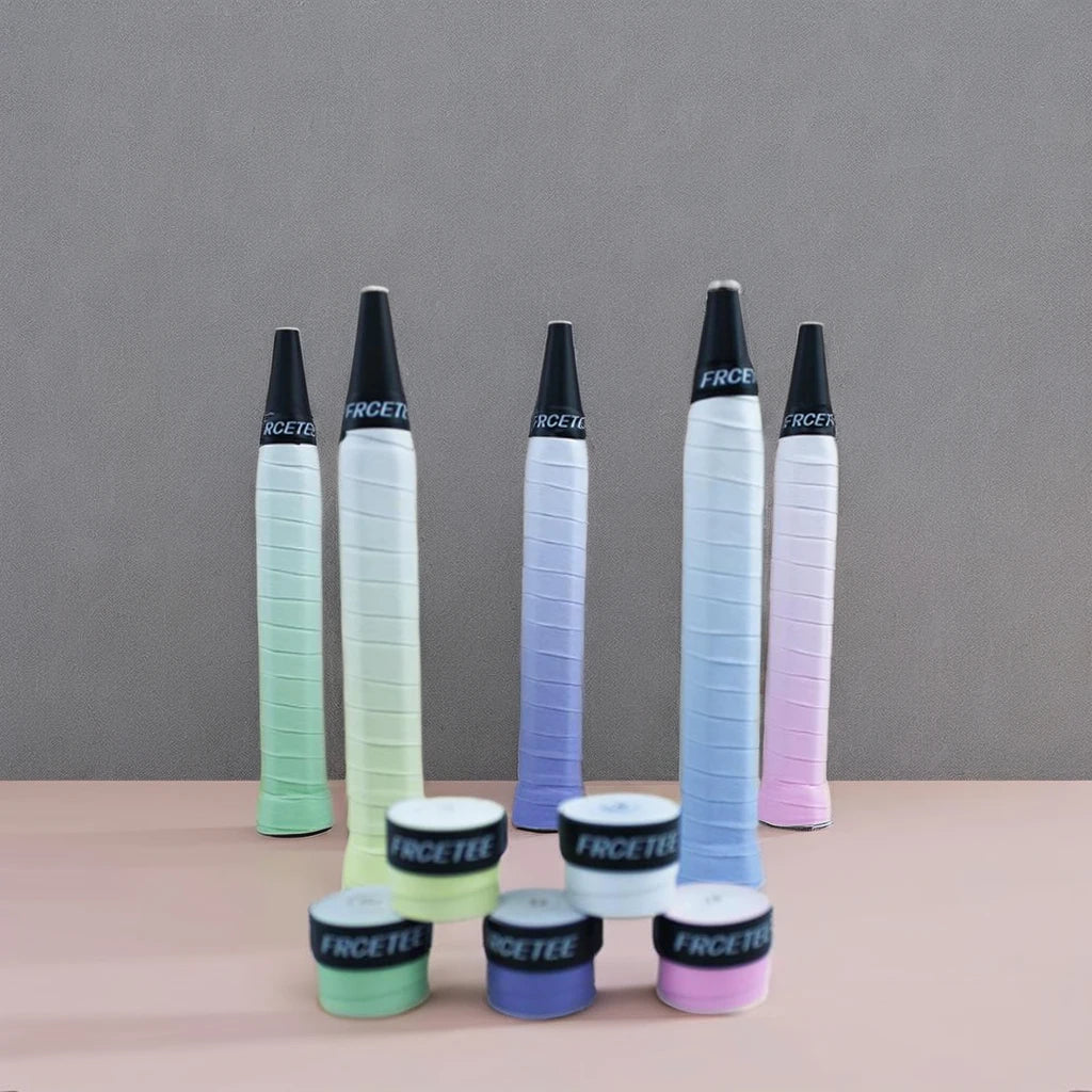 FRCETEE Custom PU Anti-Slip Gradient Tennis Padel Racket Pickleball Paddle USAPA Approved Badminton Overgrip