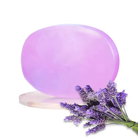 Wholesale Handmade bar Soap Bathroom Supplies Nautral Organic Lavender Homemade Lightening Body Handmade Toilet Soap