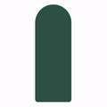 Sansd Custom Logo Factory Wholesale 5mm Thick Curve Oval U Shaped Matt PU Rubber Grounded Yoga Mat