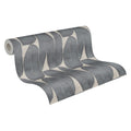Made Germany Modern Floral Wallpaper Rolls Banana Leaf Beige Black Non Woven Vinyl 1005x053m for Hotel Living Room Bathroom