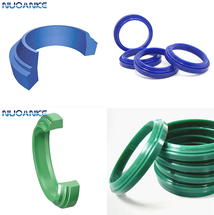 Hydraulic Cylinder Rod Wiper Seal Kit A1 WP6 DHS LBH JA SCK K30 DSI Types NBR PU Rubber Dustproof Seal for Heavy Machinery