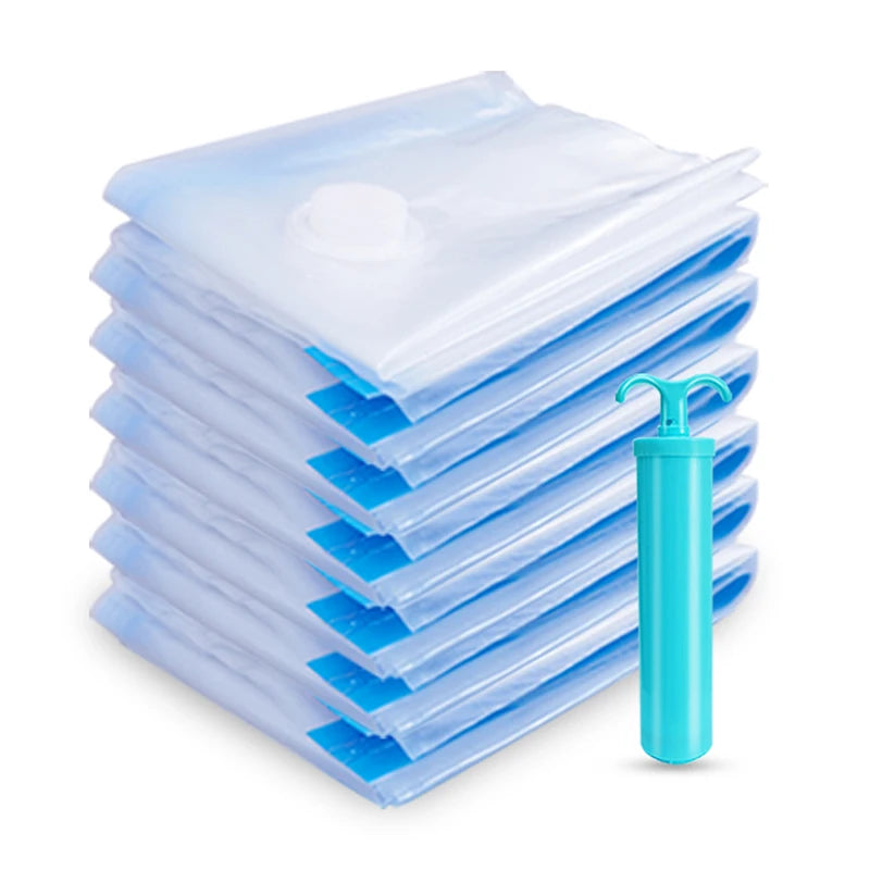 Factory Custom Eco Friendly Vacuum Household Storage Bag for Cloths and Bedding Organizer