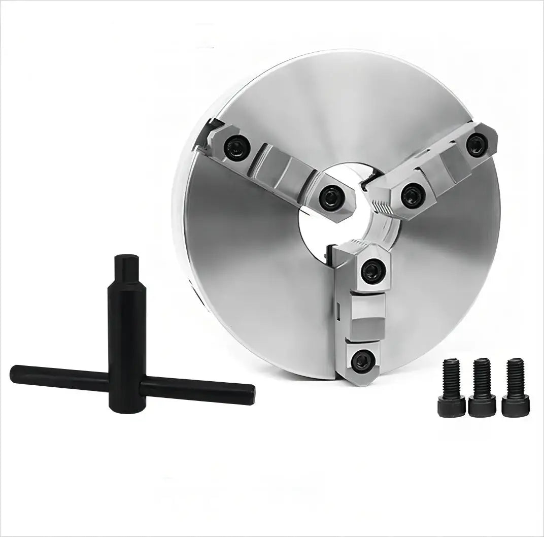 Outer Diameter 315mm Steel 3-Jaw Self-Centering Chuck for Manual Lathe K11 315A with 0.02mm Precision