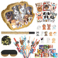 Pinata Birthday Party Include Pinata Stick Blindfold Mask Confetti Slap Bracelets Dog Figures Dog Sheets Straws Dog Pinata