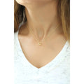 Azuris Elegant 925 Sterling Silver Three-dimensional Letter G Pendant Necklace Exquisite Jewelry
