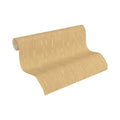 Made in Germany - Luxury Wallpaper rolls Plain Brown Yellow Non Woven Vinyl Contract Wallpaper for Hotel - 1005 x 053 m