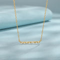 CANNER Women Simple 925 Sterling Silver Trendy Pendant Zircon Tennis Set Jewelry Chain Necklaces