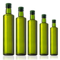 100ml 250ml 500ml 750ml 1000ml Cylinder Empty Olive Oil Glass Bottle for Kitchen Soy Sauce Vinegar Bottle with Lid MegaBDM