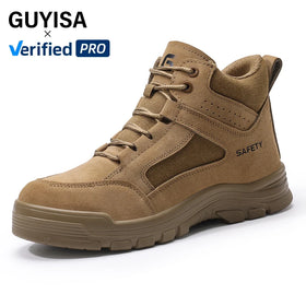 GUYISA Workwear Series Wear-Resistant Insulation 10KV Rubber Anti-Puncture Sports Series Safety Shoes