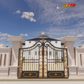 Stylish Small Main Gate Designs From Vietnam Supplier Maximizing Space & Curb Appeal with 3D Modeling