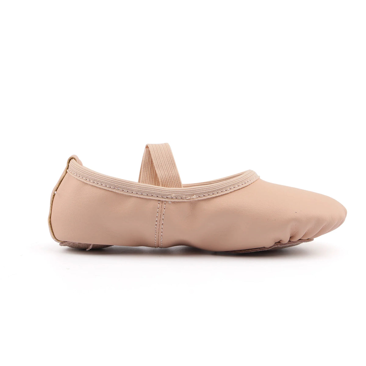 US in Stock Pink Cross Straps Elastic PU Leather Ballet Shoes Black Sports Dance Ballet Shoes MegaBDM