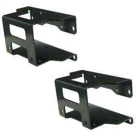 Custom Truck Battery Holder Stainless Steel Battery Bracket Heavy Duty Adjustable Mount Solar Battery Bracket