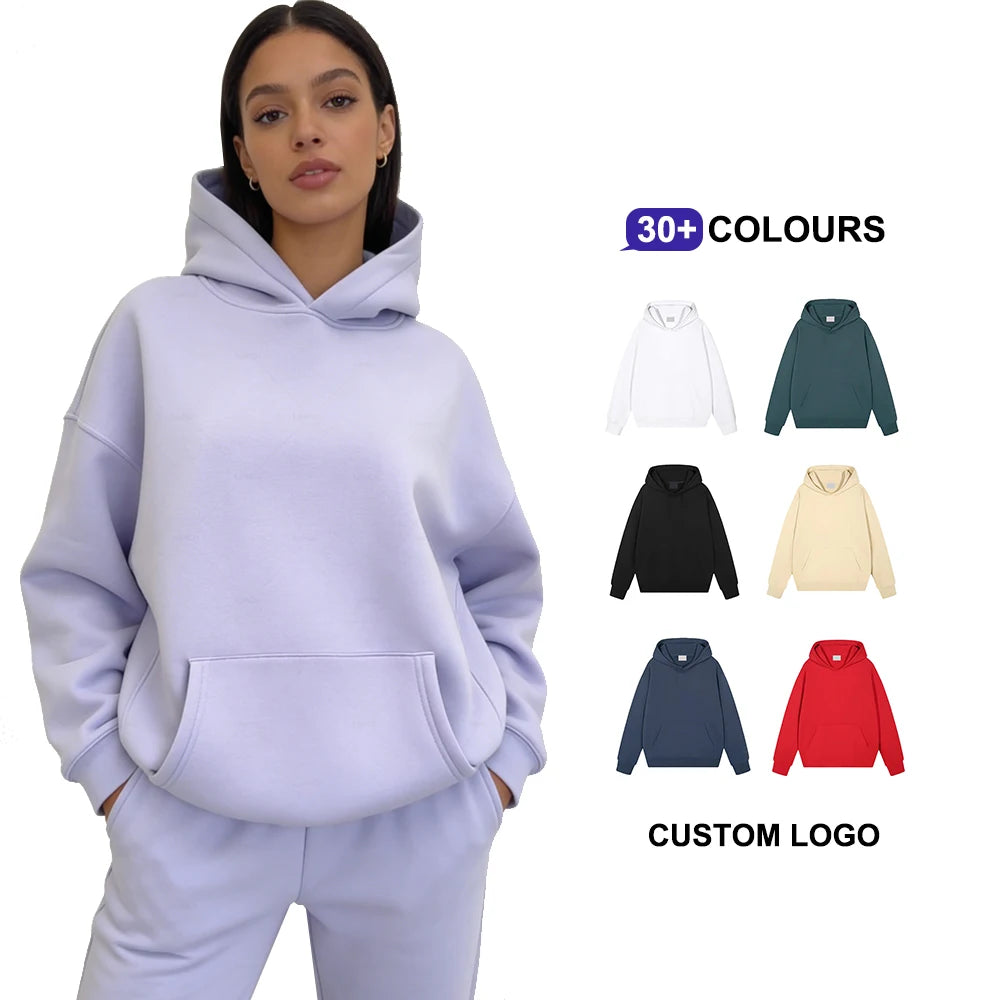 Heat O-neck Terry Sweatshirt Cotton Adjustable 3d Oversized Fleece Sweatshirt Hoddies Women Hoodie Jumpers