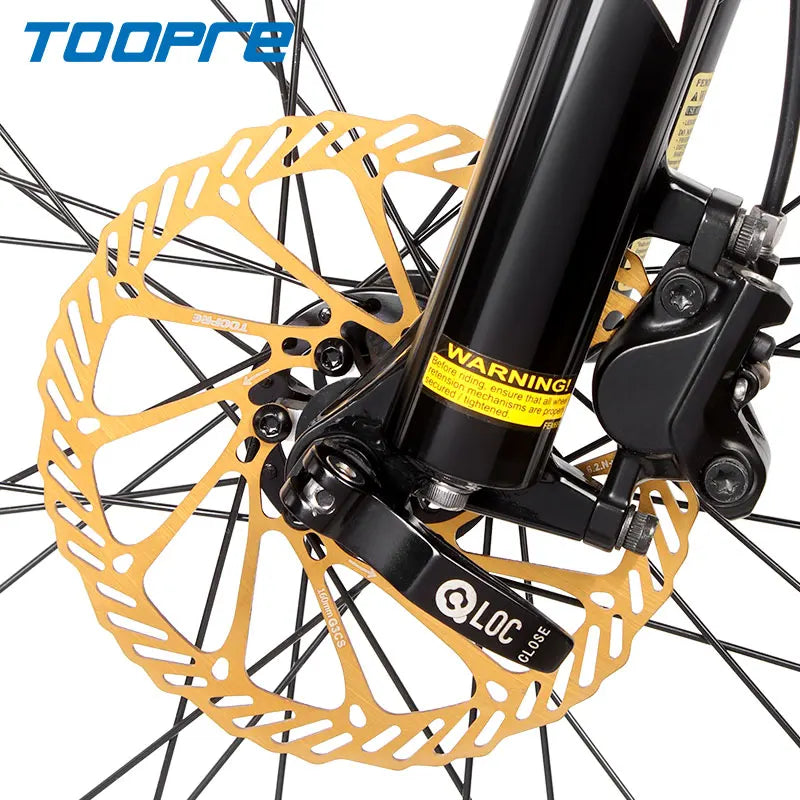 TOOPRE Bicycle Brake Disc 160/180mm Mountain Bike Gold Disc G3/HS1 Six-nail Disc Bike Accessories for MTB Bike Disc