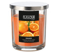 German Brand Orange Scented Luxury Aromatherapy Candles-Long-Lasting Lemon Floral Fragrance Glass Jar Pillar for Easter Ramadan