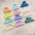 Large Acrylic Hair Claw Clips - Hair Clips with Strong Hold for Thick Hair Non-slip Banana Barrettes for Women Girls