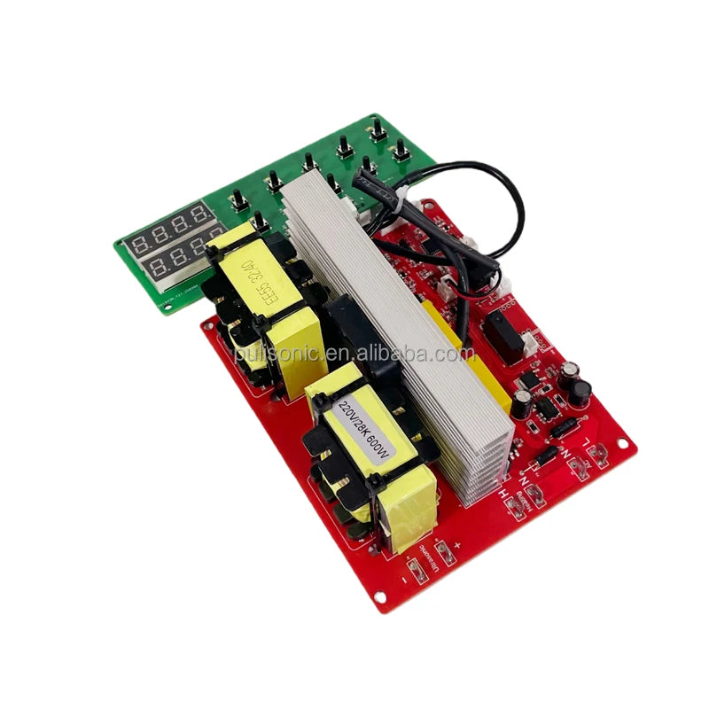Compact 40kHz 200W Ultrasonic Generator 110V for Small Tank Cleaners