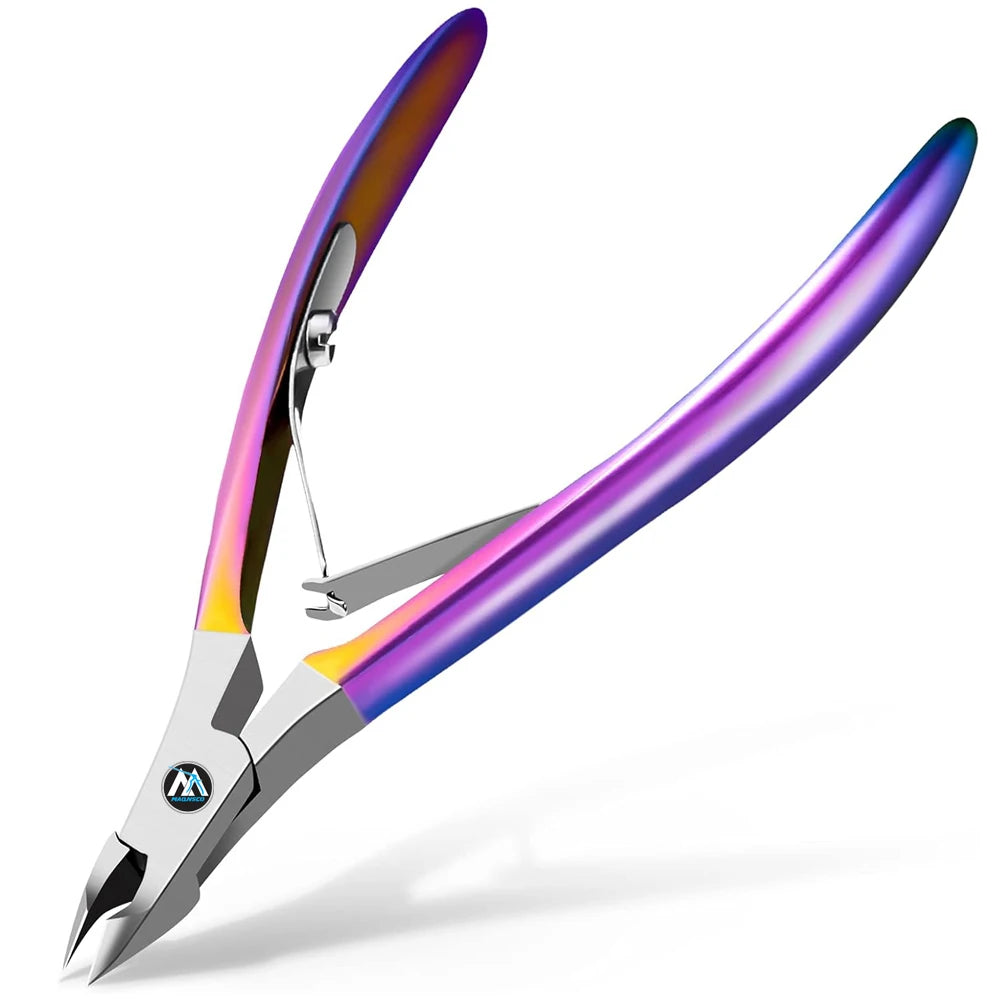 Cuticle Nippers Gorgeous Colorful Cuticle Scissors Nail Manicure Clippers Trimmer Dead Skin Remover Cutters Beauty Tool