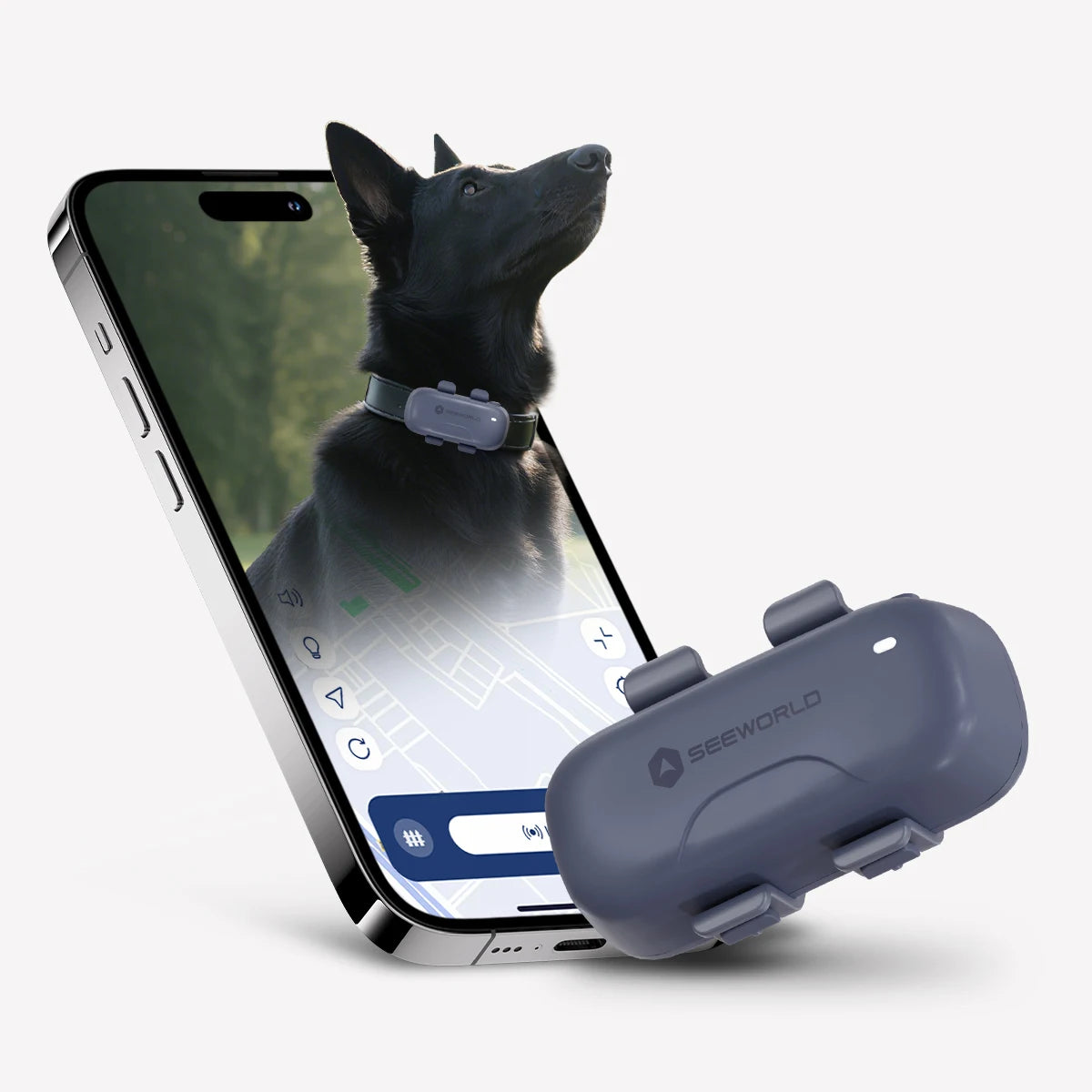 4G LTE GPS Pet Tracker with Multi Smart Mode Geo-Fencing Alarm for Cat Dog Hunting Equipped Beidou Glonass Lbs Positioning Modes
