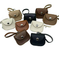 Wholesale New Exquisite Headphone Pouch Handmade Leather Mini Small Bag Blind Box Car Keychain Pendant Mini Bag Pendant