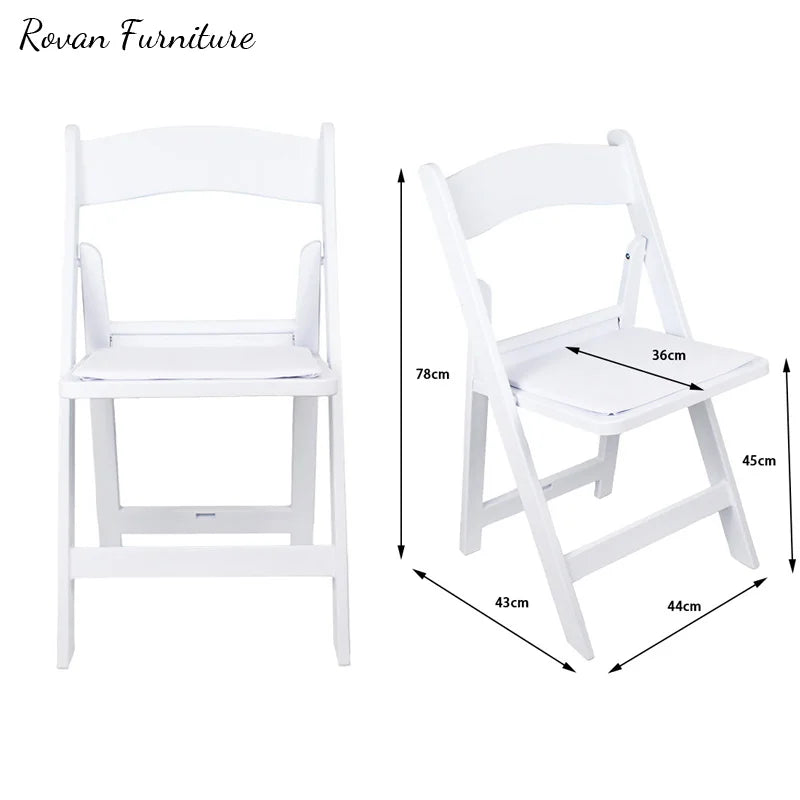 RTS TOP Wedding Chair Hire Perth Acrylic clear Plastic Gold Chairs for Weddings Folding Table and Chair Set