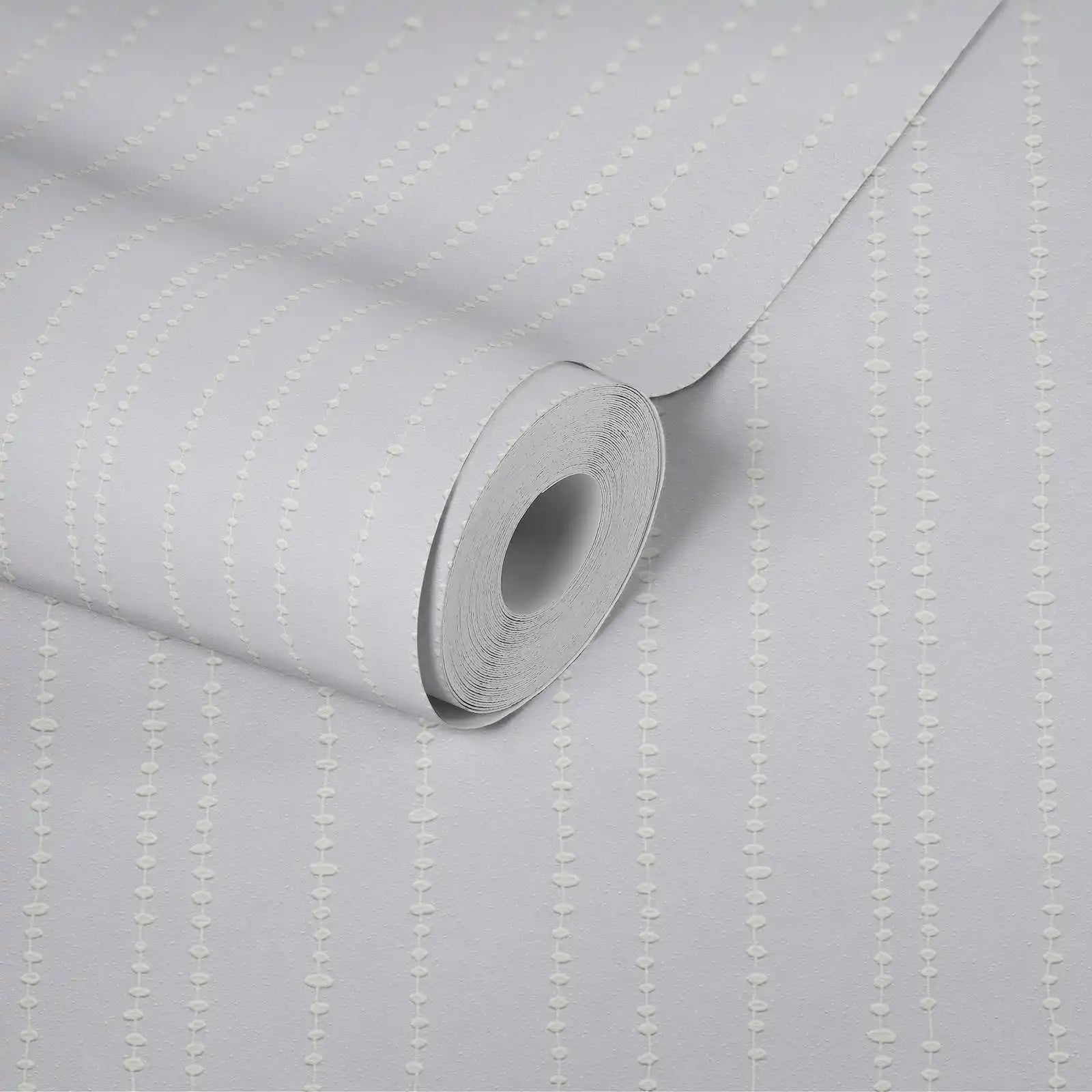 Made in Germany - Coatable Wallpaper rolls Paintable White Non Woven Vinyl Wallpaper for costum painting - 2500 x 106 m
