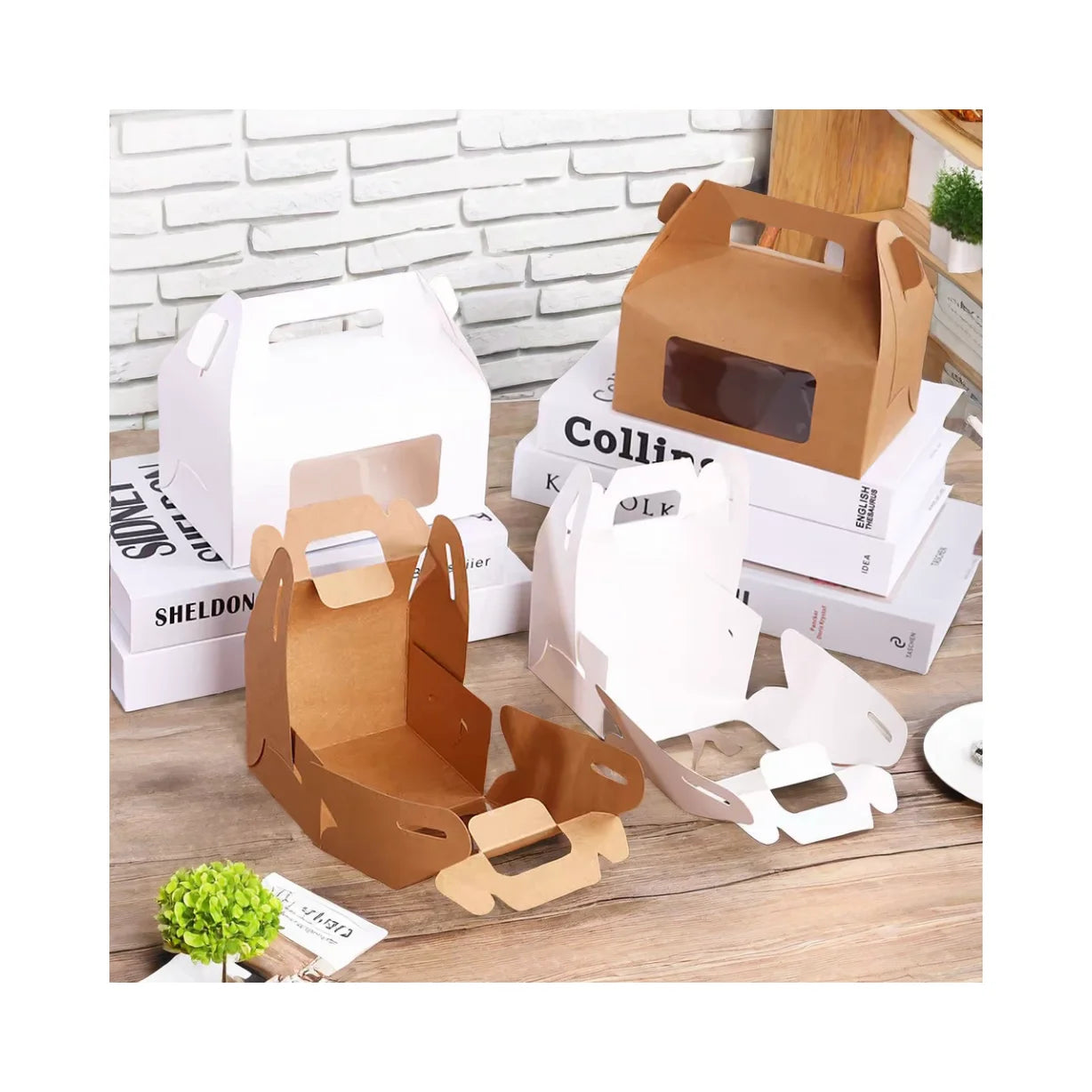 Good Price Cardboard Box Packaging Sales Price Cake Cardboard Size White Cake Pastry Paper Boxes for Cake