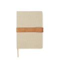 Vinga Brand Bosler A5 Notebook Recycled Canvas Material Corporate Style