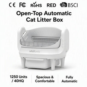 Self Cleaning Automatic Cat Litter Box WiFi Lettiera Automatic 65L Patented Anti-pinch Safety Sensor Factory Wholesale