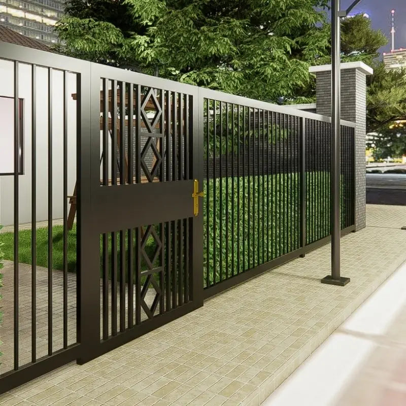 Elegant Iron Gate Designs for Front Entrances  Secure Stylish & Customizable for Every Compound or Villa