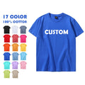 High Quality Comb 200 Grams O-Neck Short Sleeve 100 % Cotton Blank Plus Size Unisex T-shirts
