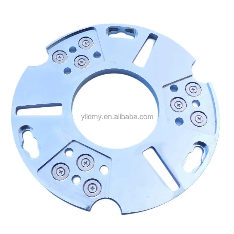 For Husqvarna 230mm 270mm Redi-Lock Tooling Universal Magnetic Driving Plate for Trapezoid Grinding Stone Application OEM Option