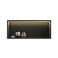 RTS 12x24 Inch Matte Black LED Shower Niche with IPX65 Waterproof Rating FCC Certified in Stock in USA