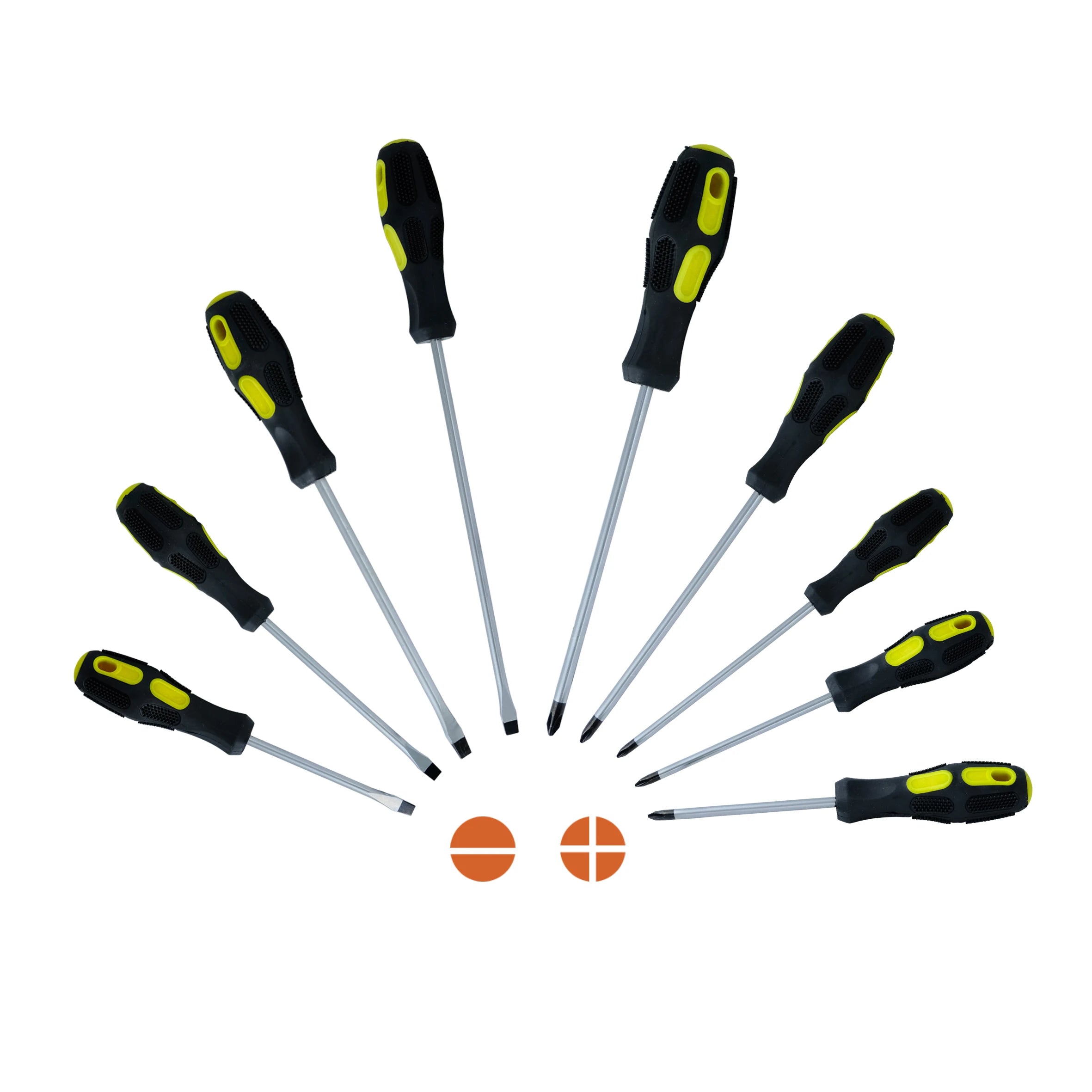 Portable Durable Precision Manual Crossed and Slotted Screwdriver  Magnetic Slotted/phillips Screwdriver