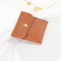 Wholesale Luxury Brown Velvet Necklet Jewelry Gift Pouch Custom Logo Printed Nice Price Container Packaging
