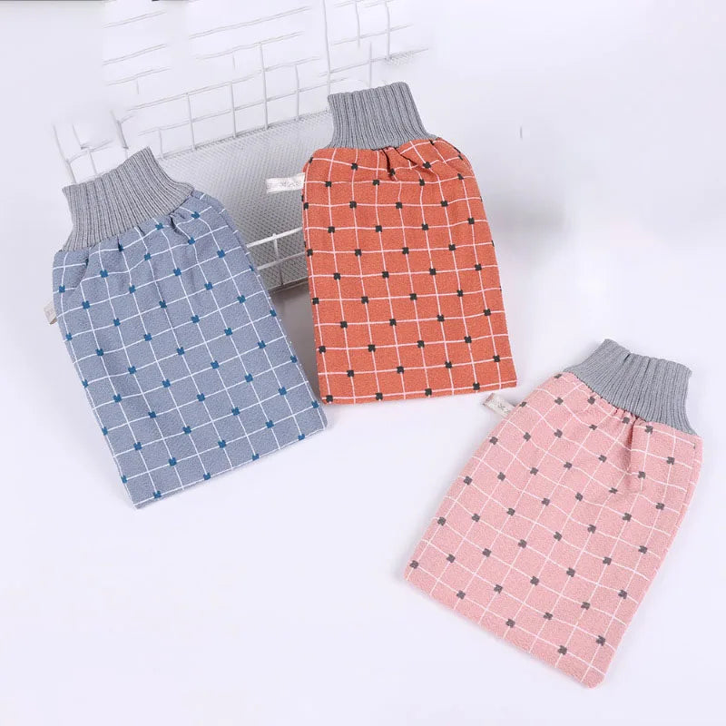 Bath Towel Dead Skin Remover Bath Gloves Viscose Fiber Scrub Bath Towel Remover Mitt Home Use