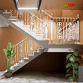 Sleek Steel Stair Railings Perfect for Modern Interiors Where Design Safety and Material Strength Work in Harmony