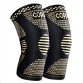 Copper Ion Sports Protective Gear-Shock-Absorbing Knee Pads Ankle Brace Elbow Support & Wrist Palm Guard  for Fitness