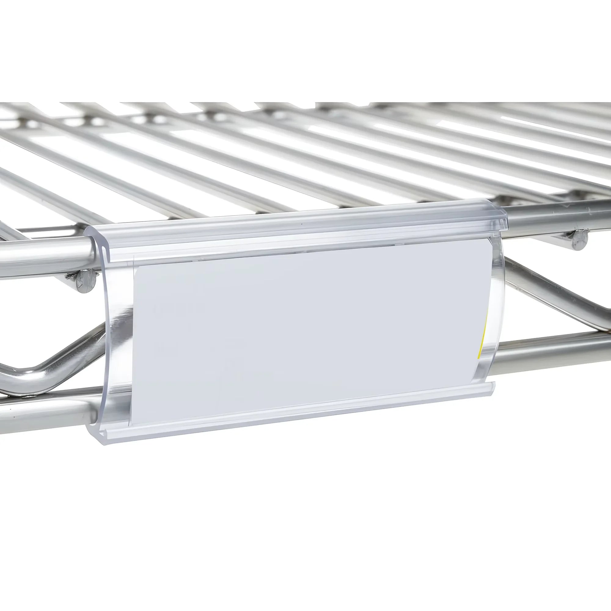 Reusable Plastic Label Holder Data Strips Shelf Data Label Strip